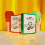 MOMS BATH RECIPE Kūno &scaron;veitimo padas 6P + 6P specialus rinkinys (Originalus / stiprus) green