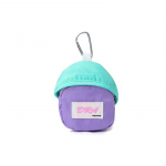 Vaiki&scaron;ka Macaron miela piniginė su užtrauktuku monetų piniginė vaikams Kawaii mini piniginė monetų mai&scaron;elis Ausinių raktų laikymo krep&scaron;ys Knygų krep&scaron;io pakabukas