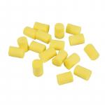 10 porų mink&scaron;tų putplasčio ausų kam&scaron;telių, skirtų miegui, kelionėms, darbui, ausų apsaugai geltona