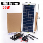 50 W sodo žemo triuk&scaron;mo saulės vandens siurblys DC12V 800L/H, skirtas namų sodo RV laistymo fontanui DC be &scaron;epetėlių rinkinys