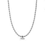 Twist Hip Hop Nerūdijančio Plieno Ilgos Grandinėlės Vėrinys Vyrams Papuo&scaron;alai Didmeninė Prekyba ,Prekinis Ženklas Hipis Aukso Spalvos Vyri&scaron;ka Vėrinio Grandinėlė Papuo&scaron;alų Dovanajavascript :Tu&scaron;čia (0 ) 50cm