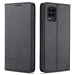 Prabangus odinis dėklas su magnetiniu užsegimu, skirtas Xiaomi Mi 10 Lite 5G / Mi 10 Youth 5G, atverčiamas piniginės tipo apsauginis dėklas, Capa Fundas Xiaomi Mi 10 lite 5G&Only Case