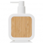 Bambuko muilo dozatorius, nepralaidus daugkartiniam naudojimui, modernus daugiafunkcis stalvir&scaron;is rankų muilo losjonas &scaron;ampūnas indų plovimui skystas pakartotinai užpildomas buteliukas