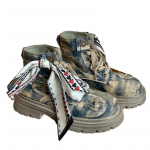 Cowboy Ribbon Kulk&scaron;nys Moteri&scaron;ki batai Platforma Stambūs suvarstomi Nauji Motociklo batai Žiemos mada Nauja tendencija Pasivaik&scaron;čiojimas Zapatos Mujer 35