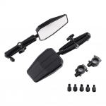 Motociklo sulankstomas galinio vaizdo veidrodėlis Sulankstomas apžvalginis veidrodėlis Transporto priemonės plataus kampo rankenos priedai Bevežis veidrodėlis West X4T4