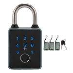 Pir&scaron;to antspaudo spyna Aliuminio lydinio I&scaron;manioji beraktė pir&scaron;to antspaudo spyna Biometrinė spyna sporto salės mokyklos O for TT LOCK APP