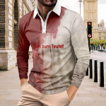 Vyri&scaron;ki golfo mar&scaron;kinėliai kasdieniai sportiniai V formos i&scaron;kirpte briaunotu apykakliu trumpomis rankovėmis madingi kasdieniai vienspalviai paprasti pavasariui ir vasarai įprasto kirpimo L vynas