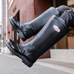 Tvirti vyri&scaron;ki 45 cm storapadžiai batai nuo lietaus &ndash; atsparūs nusidėvėjimui, neslidūs, atsparūs vandeniui statybvietėms 45