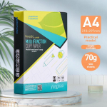 &bdquo;Yuanhao&ldquo; A4 formato kopijavimo popierius, 70 g, 5 vnt., 500 lapų, 80 g storio elektrostatinis biuro popierius