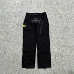 24S Alcatraz Unisex Kelių ki&scaron;enių Elastiniai Laisvalaikio Gatvės Stiliaus Kombinezonai S