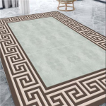 &Scaron;iaurės &scaron;alių kilimas paprastas modernus miegamasis, pilnas mielos svetainės Svetainės kilimas Modernus paprastas grindų kilimėlis 120*160CM