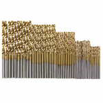 Titano grąžtai, greitaeigis plienas, 1/1,5/2/2,5/3 mm, daugiafunkcis HSS grąžtų rinkinys