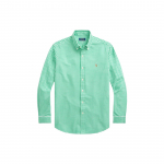 Polo Ralph Lauren SS23 languoti polo mar&scaron;kinėliai ilgomis rankovėmis vyri&scaron;ki mar&scaron;kiniai žali MNPOWOV16822863-999 S