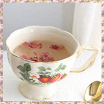 2X Prancūzi&scaron;kas Retro arbatinukas Kavos puodelis Rinkinys Auksinis kra&scaron;tas Puodelis Lėk&scaron;tutė Gėlė Didelis arbatinukas Angli&scaron;kas popietės arbatos puodelis B