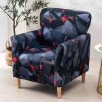 Pokylių fotelių užvalkalai Spausdinti tamprūs sofos užvalkalai svetainei, neslysti, mink&scaron;ti užvalkalai vaikams augintiniams, baldams