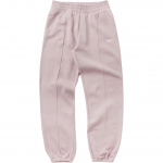 Nike SS25 pagrindinės vilnos patogios universaliai rankogaliais laisvalaikio kelnės moteri&scaron;kos apačios &Scaron;ampano baltos BV4089-645 S