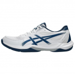 ASICS Gel Rocket 12 Balti Mako Mėlyni Vyri&scaron;ki Sportbačiai 1071A116-100 39