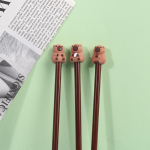 10 vnt Animacinių filmų mielas Capybara pie&scaron;tuko dangtelis, silikoninis ra&scaron;iklio dangtelis vaikams, mielas pie&scaron;tuko ilgintuvas, ra&scaron;tinės reikmenys mokykloms