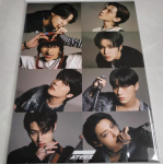 ATEEZ Plakatas ir Lipdukų Rinkinys 12 vnt. K-pop Fano Prekės 1 set
