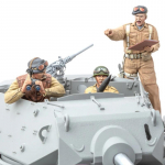 1/16 Dervos Figūrėlės Modelio Rinkinys WWII M10 Achilles Britų Armijos Tanko Įgula 3 Žmonės Miniatiūra Nesurinkta ir Nedažyta Nemokamas Pristatymas