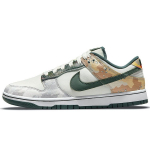 Nike Dunk Low SE Sail Multi-Camo Vyri&scaron;ki sportbačiai Daugiaspalviai Vintažinės žalios spalvos Pilnai oranžiniai DH0957-100 42