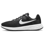 Nike Revolution 6 itin platūs juodi balti vyri&scaron;ki sportbačiai geležies pilkumo DD8475-003 44