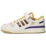 adidas Forum 84 Low Lakers Gyvatės odos vyri&scaron;ki sportbačiai Kreminiai Off-White Collegiate-Gold GW2007 36⅔