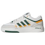Adidas Originals Drop Step Low Classic Lengvi Patvarūs Neslystantys Žemi Kateboardo Batai Unisex Sportbačiai Pilki Balti Žali HP2229 44⅔ white