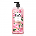 Lux Soft Rose Kūno prausiklis 750 ml &Scaron;velnus be parabenų putojantis du&scaron;o gelis visų tipų odai su ilgai i&scaron;liekančiu gėlių aromatu