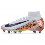 Nike Air Zoom Mercurial Superfly Elite 10 Ag-Pro Madingi Neslystantys Patvarūs Futbolo Batai Vyrams Futbolo Batai Balti Oranžiniai HF9397-900 40