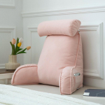 Mink&scaron;ta pagalvė atlo&scaron;as prie lovos - Pagalvė kaklo, skaitymo ir juosmens atramai Armrest Cushion L75&times;H58CM (Comfort Edition)