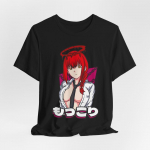 Waifu Makima Anime mar&scaron;kinėliai trumpomis rankovėmis, grafiniai mar&scaron;kinėliai gerbėjams, dovana otaku, S