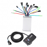 250 W 350 W vandeniui atsparus LED ekranas su elektriniu dviračiu ir paspirtuku, be&scaron;epetėlinis valdiklio rinkinys(36V) balta