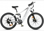 SAMEBIKE XD26-II E-bike motor 750W 48V 14AH Hydraulic Brake electric bicycle 26-inch full suspension electric mountain bike 750W 48V 14AH tamsiai mėlyna spalva