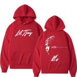 Raperio Lil Tjay Grafinis Džemperis su Gobtuvu Destined 2 Win Muzikinio Albumo Puloveris Megztinis Vyrams Moterims Hip Hop Mada Su Gobtuvu Gotikinis Streetwear S