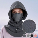 Kvėpuojantis 360 laipsnių tinklelio gaubto &scaron;ildytuvas žiemos apsaugai light gray