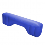 Automobilinis kelioninis lovos tarpiklis Automatinis oro čiužinys Automobilinis tarpiklis PVC pripučiamas nugaros sėdynės oro lovos pagalvėlė automobilio interjero priedams mėlyna