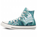Converse Chuck Taylor All Star Hi Laisvalaikio Spalvoti Auk&scaron;takulniai Drobės Batai Unisex Balti ir Žali 37.5