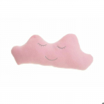 Coussin - Nuages - 50 x 24 cm - Rose - PELUCHE rožinė