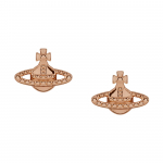 Vivienne Westwood Farah Auskarai Saturnas Žalvariniai Studs Rožinio Aukso Moteri&scaron;ki auskarai 62010015G002G002 Box