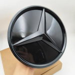 185mm chromuota juoda veidrodinė automobilio grotelių žvaigždės emblema priekinių grotelių logotipas Mercedes Benz CLA W117 W118 GLA X156 priedams GLA 2020-22