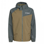 adidas Terrex Multi 2L RAIN.RDY Striukė Olive Strata / Legend Ivy JD8355 L gray