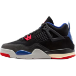 Jordan Air Jordan 4 pusauk&scaron;čiai vaiki&scaron;ki krep&scaron;inio bateliai Juodi Mėlyni Vaikams nuo 3 iki 7 metų IB4388-003 28