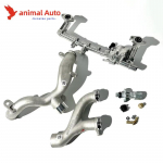 AJ133 5.0L V8 Atnaujintas aliuminio au&scaron;inimo vandens vamzdžių sistemos komplektas Land Rover Sport LR4 Jaguar no logo