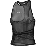 Nike sportinė liemenė be rankovių, apvalia i&scaron;kirpte, prigludusi, moteri&scaron;ki vir&scaron;utiniai drabužiai IU2648-010 S gray