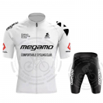 Megamo Team Vasaros Dviratininko Mar&scaron;kinėliai 19D &Scaron;ortai su Petne&scaron;ėlėmis Vyri&scaron;ki Dviračių Drabužiai Ropa Ciclismo Dviračių Drabužiai Trumpomis Rankovėmis Maillot Culotte 4XL