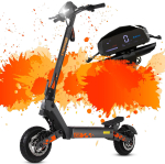 KuKirin G2 Elektrinis paspirtukas | 800W pikinė 1200W, 48V 15.6Ah, 55km nuotolis, 45km/h didžiausias greitis, 10 bekamerės padangos Dviguba spyruoklinė pakaba Dvigubas diskinis stabdys