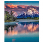 5D &bdquo;pasidaryk pats&ldquo; deimantinis pie&scaron;imas saulėlydžio peizažas Kryžminio dygsnio mozaikos deimantų siuvinėjimo rožės apvalios/kvadratinės gręžimo namų dekoravimas Round 20x30cm