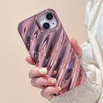 Blizgaus &scaron;ilko tekstūros modelio telefono dėklas, skirtas iPhone 14 13 11 12 Pro Max 14pro 14 Plus smūgiams atsparus mink&scaron;tas galinis dangtelis Coque Funda for iphone11ProMax(6.5") sidabras
