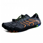 Lengvi bėgimo bateliai, neslystantys batai, skirti žygiams paplūdimyje banglenčių joga nardymo plaukimui 35 juoda